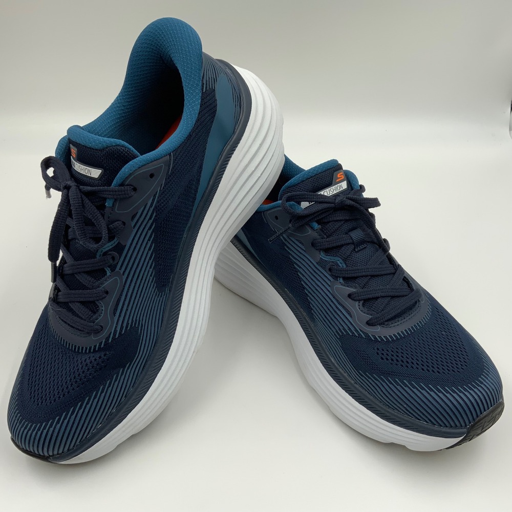 Skechers Hands Free Slip-ins GO RUN Max Cushioning Navy Blue 220607 Womens 9